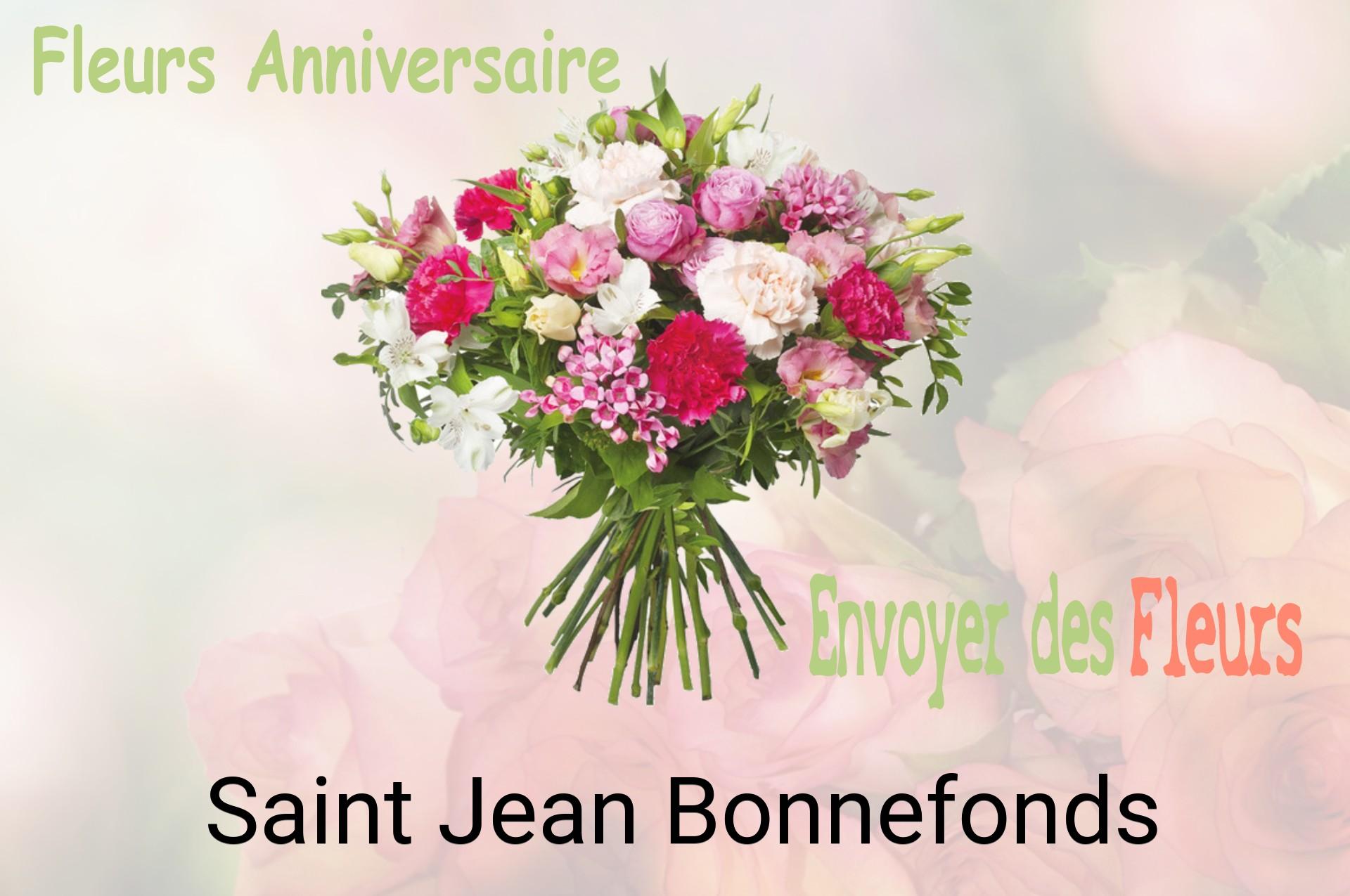 Bouquet de fleurs d’anniversaire livré à Saint-Jean-Bonnefonds