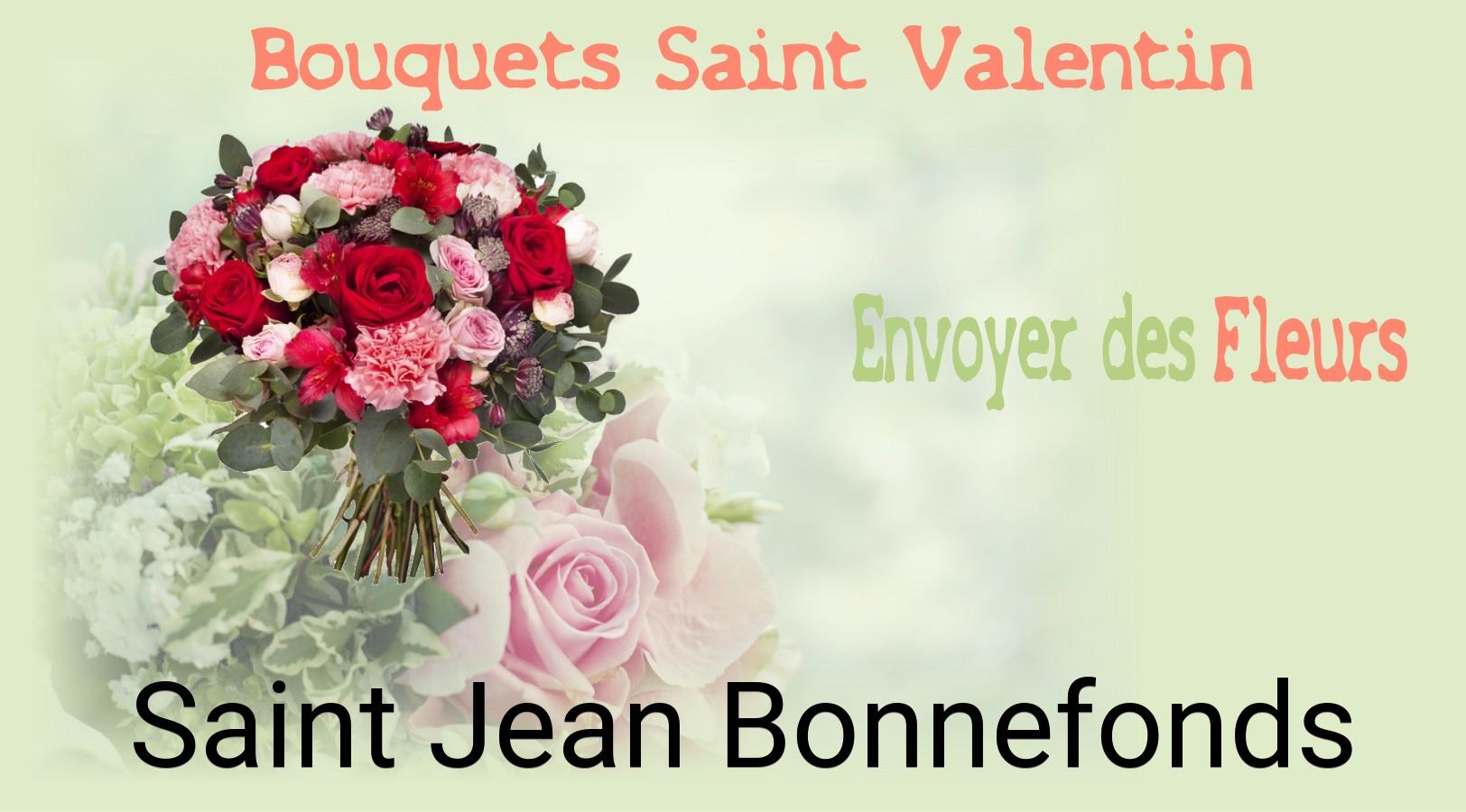 Roses de Saint-Valentin livrées à Saint-Jean-Bonnefonds